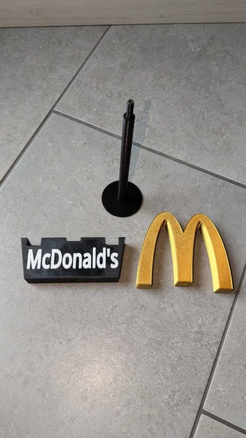 Biển hiệu McDonald's / cột (pole) - Image 3