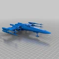 Incom T-70 X-Wing Starfighter - tỉ lệ 1/64 - Thumbnail 3