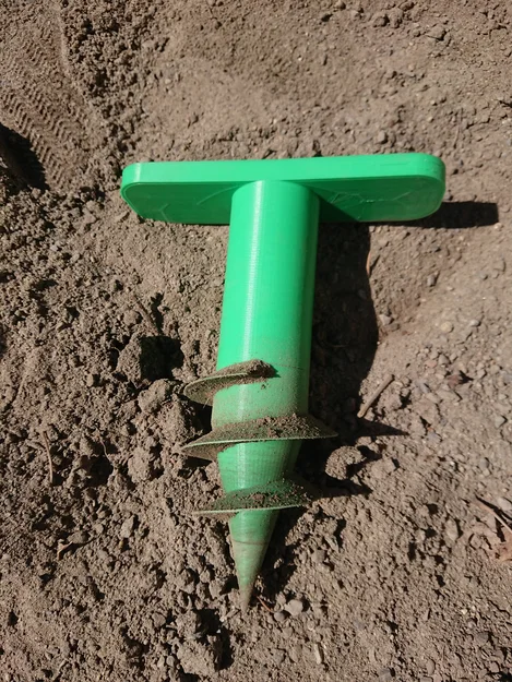 Cọc xoắn cắm dù biển (Beach Umbrella Stake) - Image 1