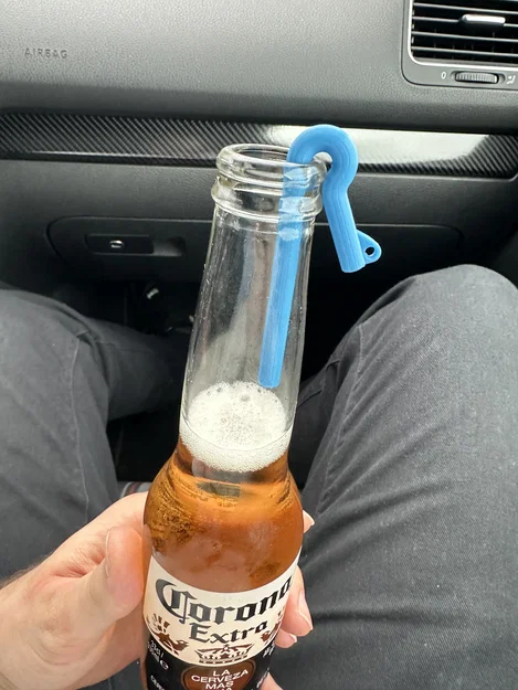 Strawpedo Beer Snorkel – Ống snorkel tu bia cho chai thủy tinh - Image 1