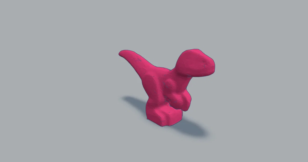 Mô hình khủng long Baby Raptor in 3D tương thích với Lego - Image 1