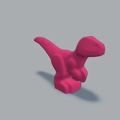 Mô hình khủng long Baby Raptor in 3D tương thích với Lego