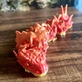 Mô hình rồng lửa nhỏ Baby Fire Snake in 3D cực đáng yêu - Thumbnail 1