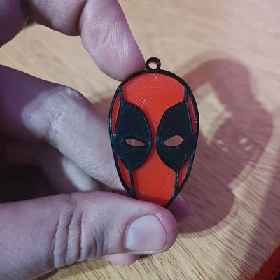 Móc khóa Deadpool (Llavero DeadPool) in 3D cá tính và độc đáo