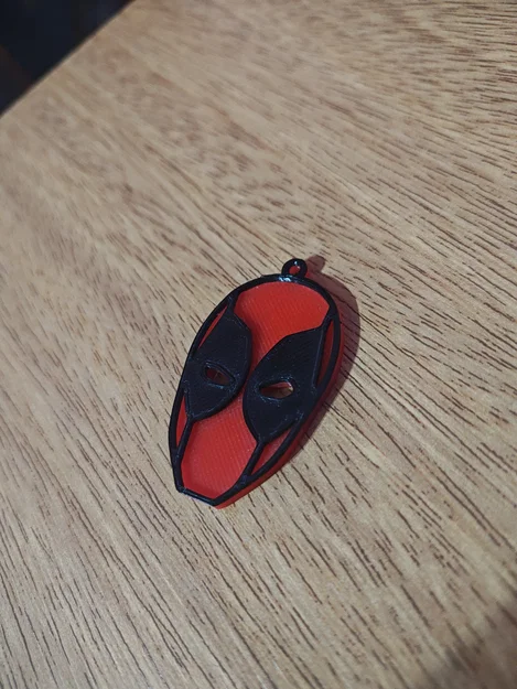 Móc khóa Deadpool (Llavero DeadPool) in 3D cá tính và độc đáo - Image 2