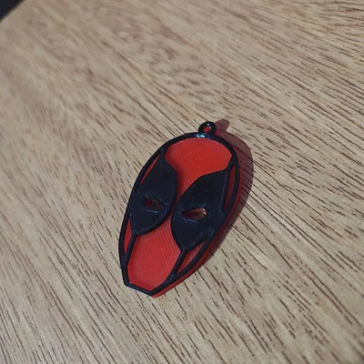 Móc khóa Deadpool (Llavero DeadPool) in 3D cá tính và độc đáo