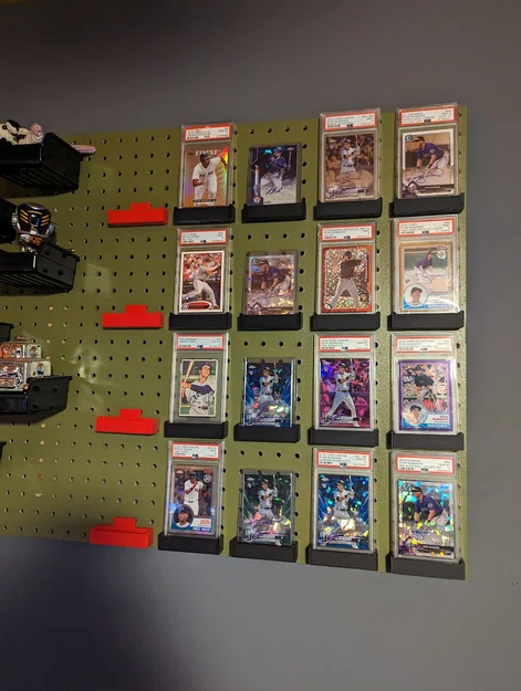 Kệ treo thẻ bài PSA trên bảng lỗ Pegboard tiện lợi - Image 1