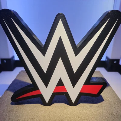 Bảng hiệu treo tường logo WWE mới (WWE Sign New Logo)
