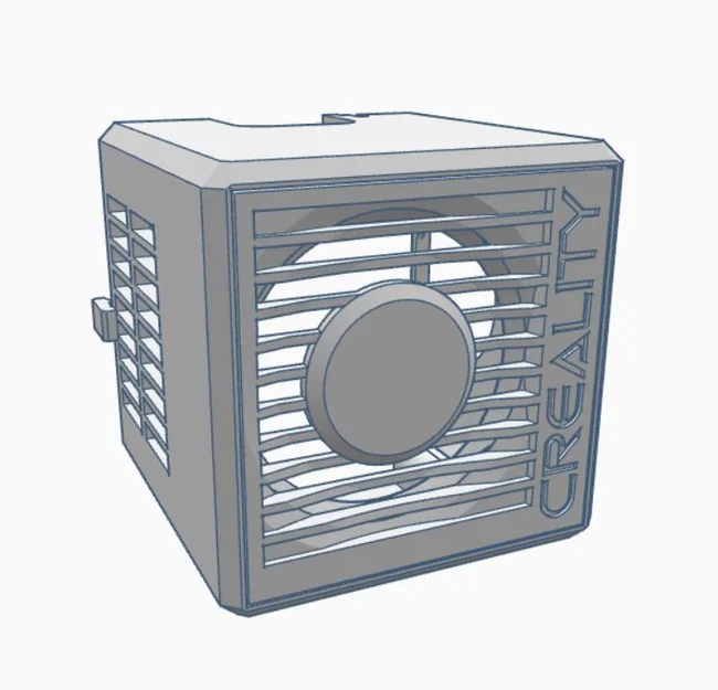 Creality Ender 3 v2 - Clean Shroud (Fan 40x20mm & 4010 Blower zin) - Image 3