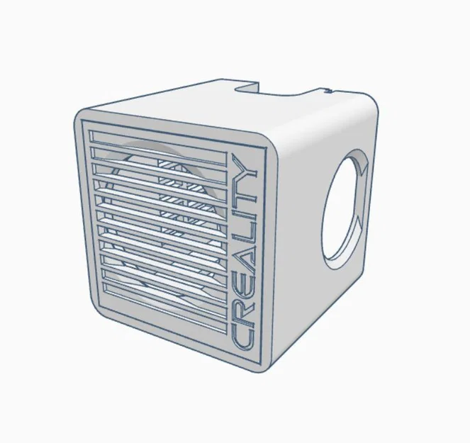 Creality Ender 3 V2 - Clean Shroud 2.0 (Quạt Hot-End 40x20mm, Blower 4010) - Image 1