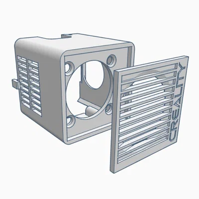Creality Ender 3 V2 - Clean Shroud 2.0 (Quạt Hot-End 40x20mm, Blower 4010)