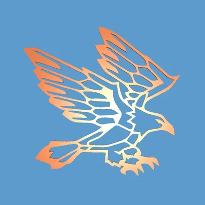Mô hình đại bàng hình học (Eagel Geometric Aguila) in 3D trang trí