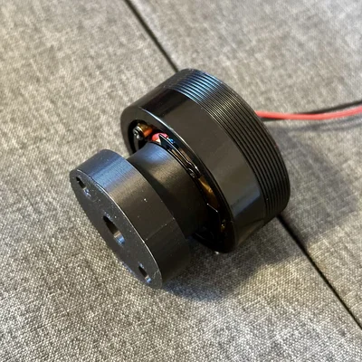 Mod Bass Shaker 50mm cho Moza SR-P Lite!!