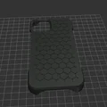 Ốp lưng iPhone 13 lưới tổ ong - File in 3D cực chất - Thumbnail 2