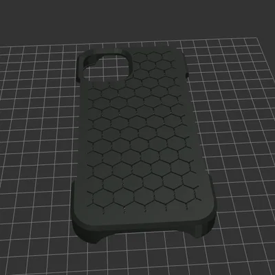 Ốp lưng iPhone 13 lưới tổ ong - File in 3D cực chất