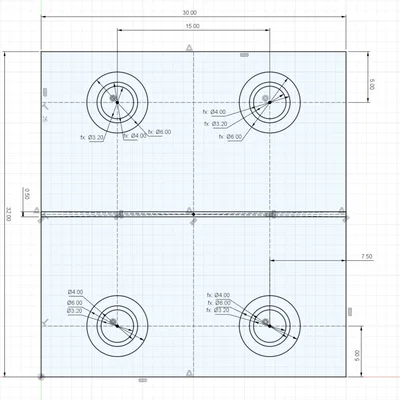 Bản lề Print in Place (Print in Place Hinge)