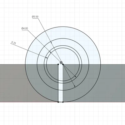 Bản lề Print in Place (Print in Place Hinge)
