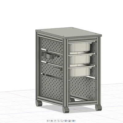 Bàn Nhôm Định Hình (Aluminum Profile Table)