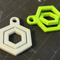 HEXY Keychain/Fidget - Móc khóa kiêm đồ chơi giải trí in 3D - Thumbnail 1