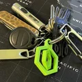HEXY Keychain/Fidget - Móc khóa kiêm đồ chơi giải trí in 3D - Thumbnail 3