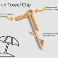 Kẹp Khăn Tắm Biển (Beach Towel Clip) - Thumbnail 1