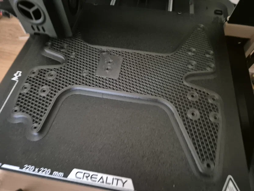 Tấm mount plate hotbed cho Ender 3 V3 KE (Ender 3 V3 KE hotbed mount plate) - Image 2