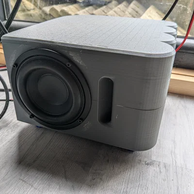 Thiết kế thùng loa Subwoofer 210mm cho củ loa Dayton Audio