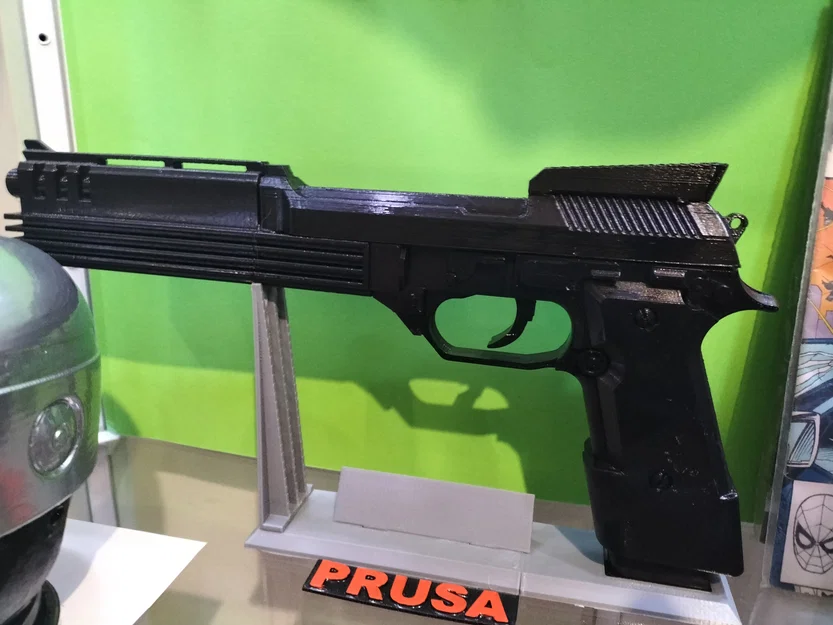 Auto 9 – Súng RoboCop (mô hình nhiều part, dễ in) - Image 2