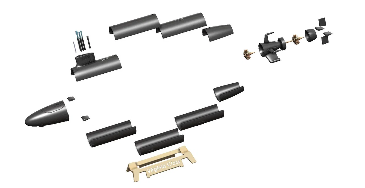 Tàu ngầm lớp Virginia (Virginia Class Submarine) - Image 13