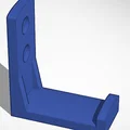 Giá treo tai nghe gắn tường (Wall Headset Holder) đơn giản dễ in 3D - Thumbnail 1