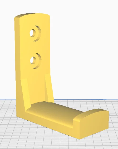 Giá treo tai nghe gắn tường (Wall Headset Holder) đơn giản dễ in 3D - Image 2