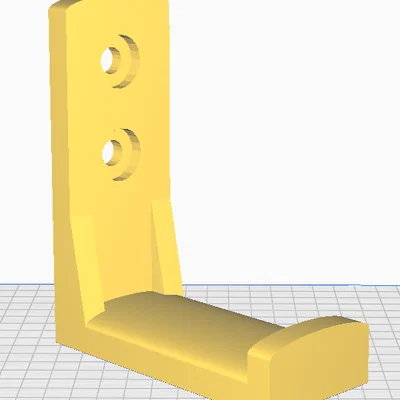 Giá treo tai nghe gắn tường (Wall Headset Holder) đơn giản dễ in 3D