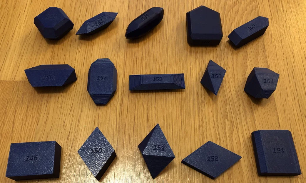 Dana Crystal Models - orthorhombic (Mô hình tinh thể) - Image 1