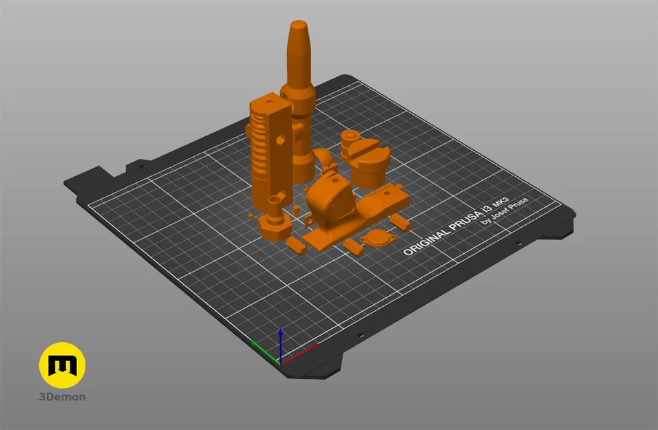 EC-17 HOLDOUT SCOUT BLASTER - Model in 3D (STL) Star Wars - Image 5