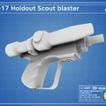 EC-17 HOLDOUT SCOUT BLASTER - Model in 3D (STL) Star Wars - Thumbnail 9