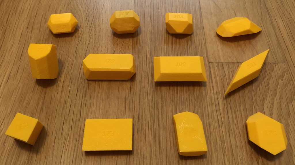 Dana Crystal Models - monoclinic - Image 1