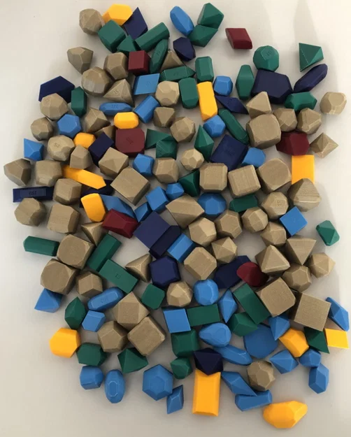 Dana Crystal Models - triclinic (Mẫu tinh thể hệ tam nghiêng) - Image 2
