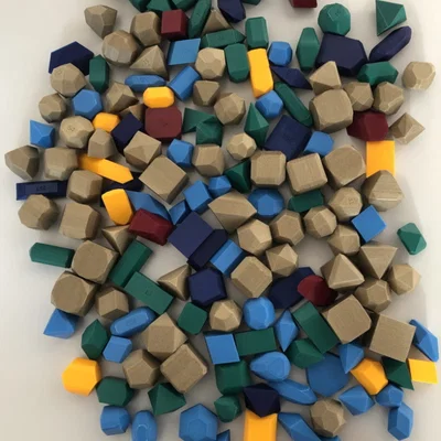 Dana Crystal Models - triclinic (Mẫu tinh thể hệ tam nghiêng)
