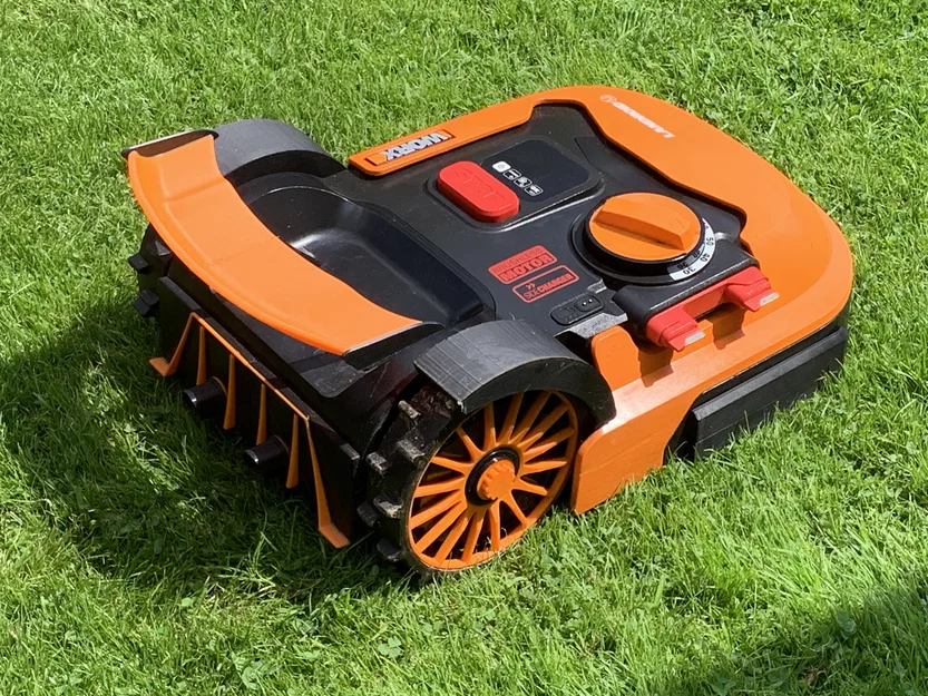 Bộ ốp bảo vệ cạnh bên cho robot cắt cỏ Worx Landroid (3D Print) - Image 2