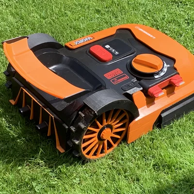 Bộ ốp bảo vệ cạnh bên cho robot cắt cỏ Worx Landroid (3D Print)