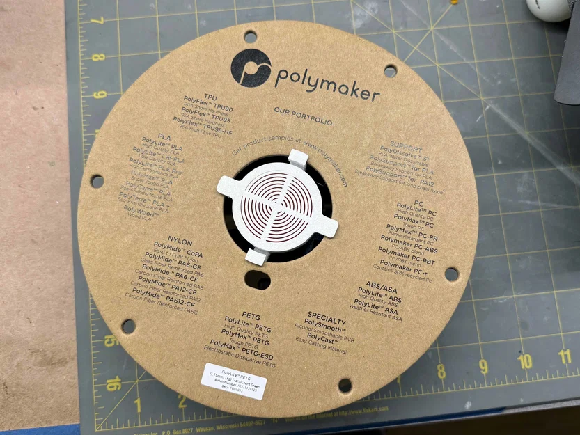 Khay giữ gói hút ẩm cho cuộn filament Polymaker & Prusament - Image 1