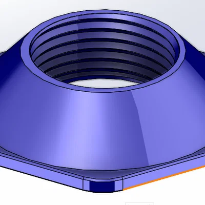 Đai ốc 42-68mm tùy chỉnh cho giá đỡ cuộn nhựa in 3D