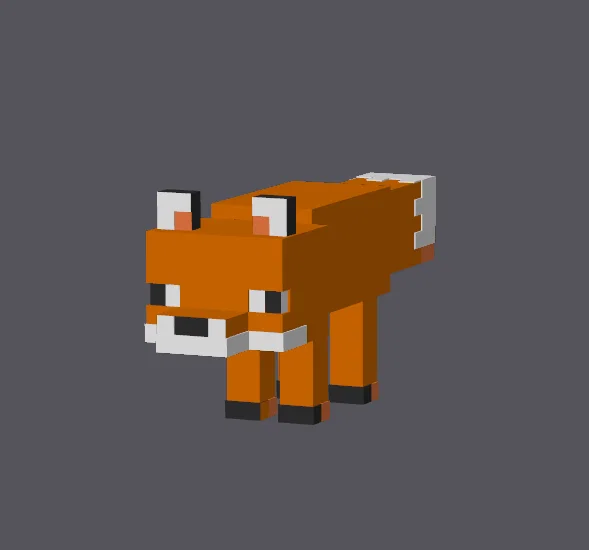 Cáo Minecraft (kèm biến thể low waste) - Image 1