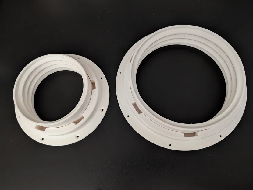 Bộ gắn ống xả quick connect cho máy lạnh di động & máy sấy (nhiều size) - no supports - Image 16