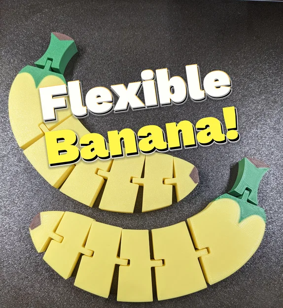 FlexiNana - Chuối dẻo khớp nối (Flexible Articulated Banana) - Image 1