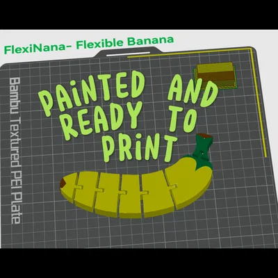FlexiNana - Chuối dẻo khớp nối (Flexible Articulated Banana)