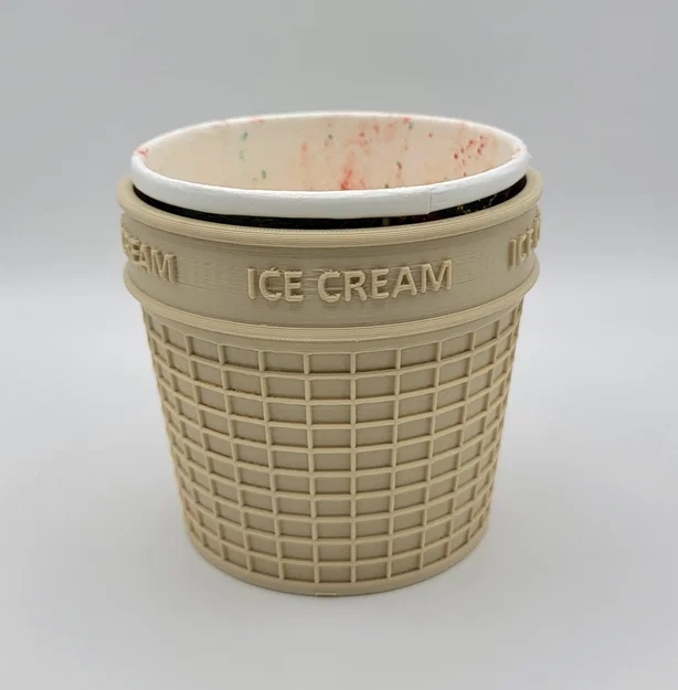 KOOZIE HŨ KEM PINT – HÌNH CÂY KEM ỐC QUẾ - Image 2