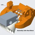 #0006 [Remix] MK3S+ RHD Nozzle Fan Shroud - Thumbnail 3