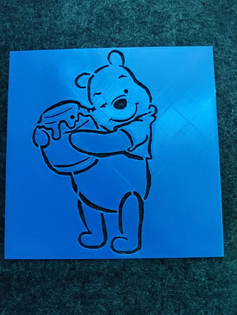 Stencil Winnie-the-Pooh của Disney - Image 1