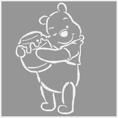 Stencil Winnie-the-Pooh của Disney